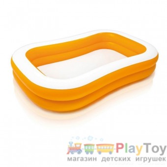 Детский надувной бассейн Intex (57181) Мандарин 229 х 147 x 46 см Детский надувной бассейн Intex (57181) Мандарин 229 х 147 x 46 см