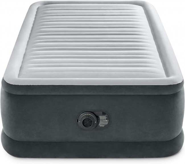 Надувне ліжко Intex 64412 (191х99x46 см) з вбудованим електричним насосом