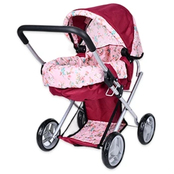 Коляска для кукол Melogo 9369/82100 (классическая, люлька-переноска, корзинка)