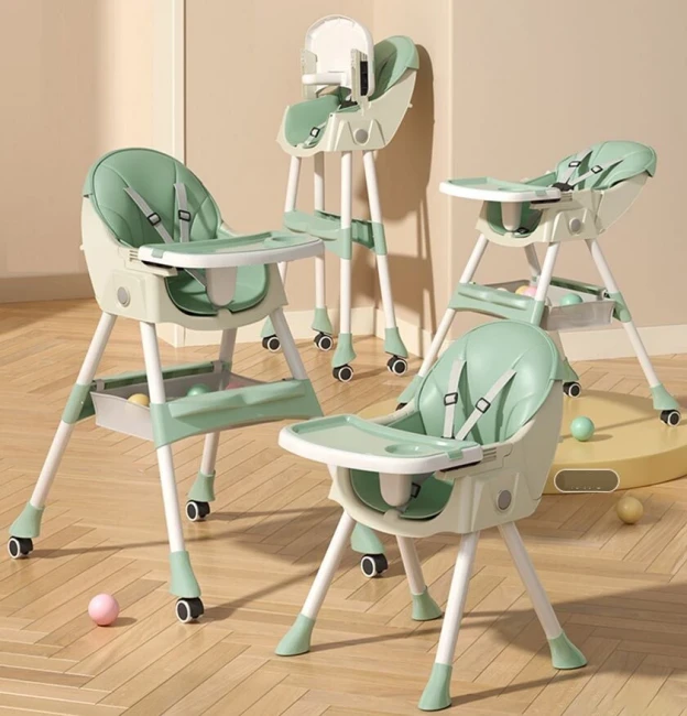 Стульчик для кормления Toti FR-10440 (съемный столик, корзинка, 4 колеса) Стульчик для кормления Toti FR-10440 (съемный столик, корзинка, 4 колеса)