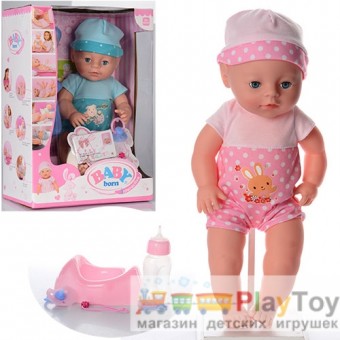 Кукла пупс Baby Born (YL 1710 A-S) Беби борн 6 функций