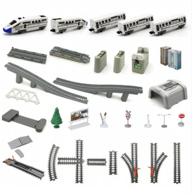 Железная дорога BSQ 2181 Power Train (86 элементов, длина пути 914 см)