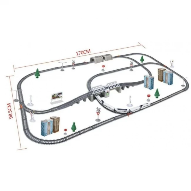 Железная дорога BSQ 2181 Power Train (86 элементов, длина пути 914 см)