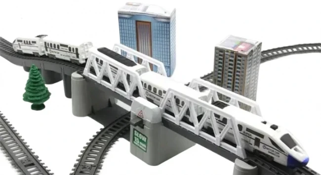 Железная дорога BSQ 2181 Power Train (86 элементов, длина пути 914 см)