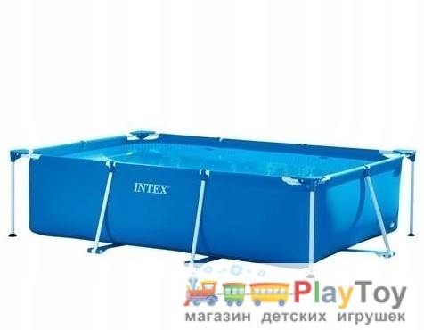 Каркасный наливной бассейн Intex Rectangular Frame Pool 28271 (58980) 260 х 160 х 65 см Каркасный наливной бассейн Intex Rectangular Frame Pool 28271 (58980) 260 х 160 х 65 см