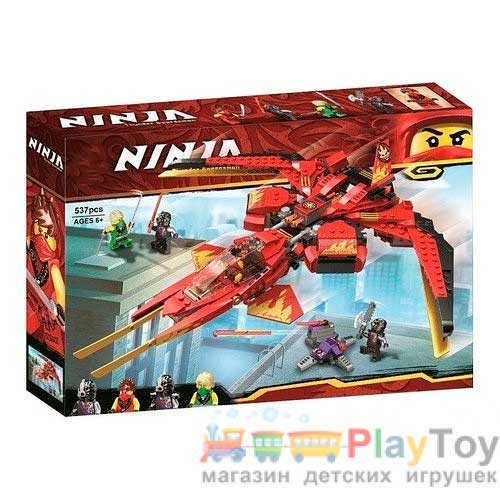 Конструктор "Ninjago" (11553) Истребитель Кая, 537 деталей - Аналог Ниндзяго 71704
