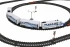 Железная дорога BSQ 2186 Power Train (70 элементов, длина пути 900 см)