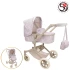 Коляска для кукол Fiveonine T742056 3в1 (трансформер, люлька, корзинка, сумка)