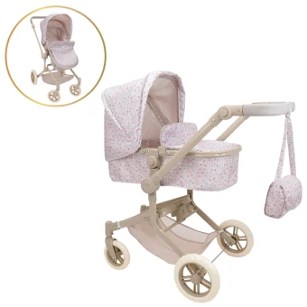 Коляска для кукол Fiveonine T742056 3в1 (трансформер, люлька, корзинка, сумка) Коляска для кукол Fiveonine T742056 3в1 (трансформер, люлька, корзинка, сумка)