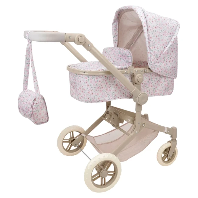 Коляска для кукол Fiveonine T742056 3в1 (трансформер, люлька, корзинка, сумка) Коляска для кукол Fiveonine T742056 3в1 (трансформер, люлька, корзинка, сумка)