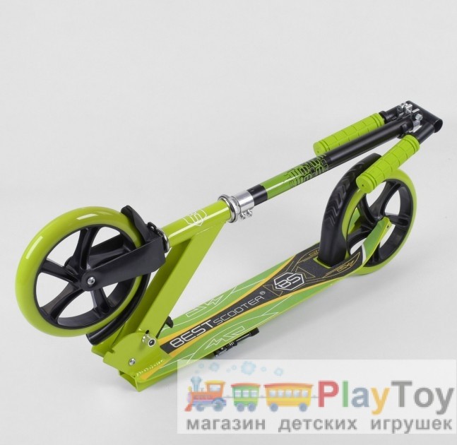 Самокат дитячий двоколісний Best Scooter (90869) Салатовий