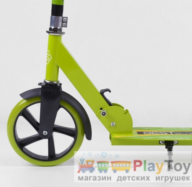 Самокат дитячий двоколісний Best Scooter (90869) Салатовий