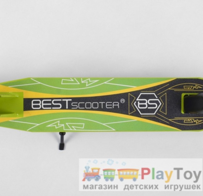 Самокат дитячий двоколісний Best Scooter (90869) Салатовий