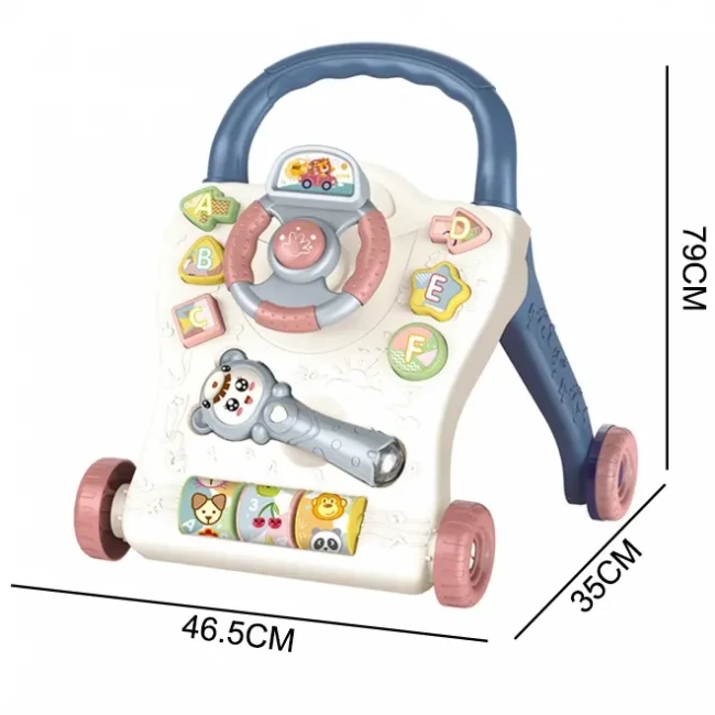 Ходунки-каталка Baby Walker 698-64 (звук, подсветка, музыкальная погремушка, руль с пискавкой, сортер) Ходунки-каталка Baby Walker 698-64 (звук, подсветка, музыкальная погремушка, руль с пискавкой, сортер)