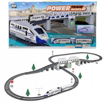 Железная дорога BSQ 2184 Power Train (31 элемент, длина пути 366 см)