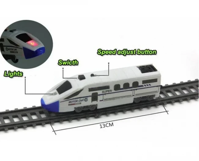 Железная дорога BSQ 2184 Power Train (31 элемент, длина пути 366 см)