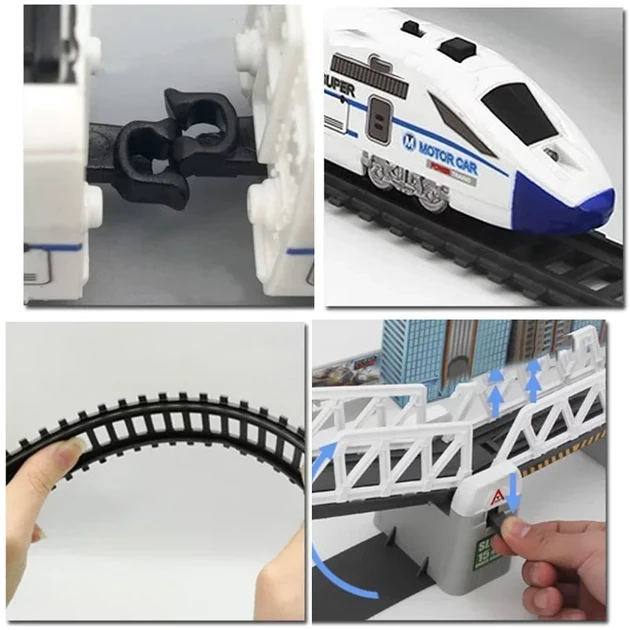 Железная дорога BSQ 2184 Power Train (31 элемент, длина пути 366 см)