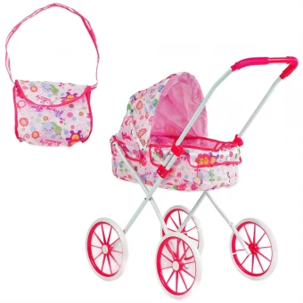 Коляска для ляльок TK Group ТК 24-520 (класична, сумка для перенесення)