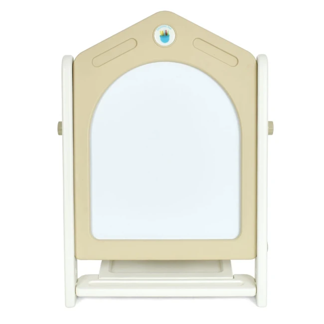 Дитячий мольберт Y1029 (стульчик, магнітна дошка, фломастери, губка)