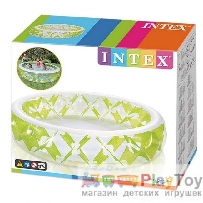 Детский надувной бассейн Intex (57182) Колесо 229 х 56 см