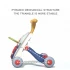 Ходунки-каталка Baby Walker 66548 3 в 1 (столик, игровая доска, пианино)