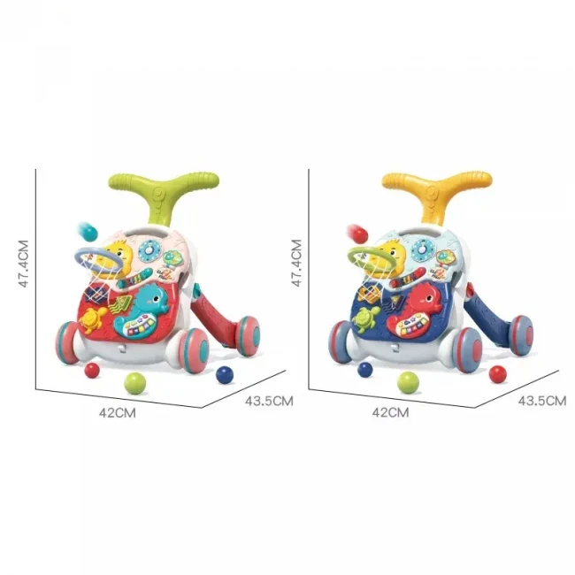 Ходунки-каталка Baby Walker 66548 3 в 1 (столик, игровая доска, пианино) Ходунки-каталка Baby Walker 66548 3 в 1 (столик, игровая доска, пианино)