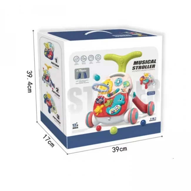 Ходунки-каталка Baby Walker 66548 3 в 1 (столик, игровая доска, пианино) Ходунки-каталка Baby Walker 66548 3 в 1 (столик, игровая доска, пианино)