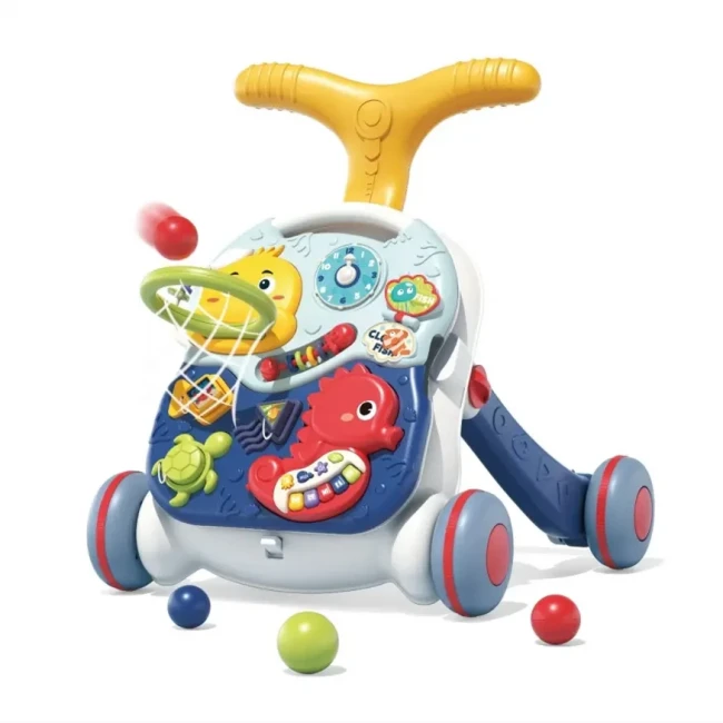 Ходунки-каталка Baby Walker 66548 3 в 1 (столик, игровая доска, пианино) Ходунки-каталка Baby Walker 66548 3 в 1 (столик, игровая доска, пианино)