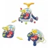 Ходунки-каталка Baby Walker 66548 3 в 1 (столик, игровая доска, пианино)