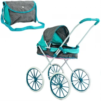 Коляска для кукол TK Group ТК 67-488 (классическая, сумка для переноски)