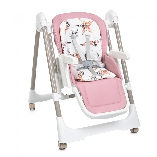 Стульчик-качели для кормления Bambi M 5897 Pink (укачивание, съемный столик, чехол, 4 колеса) Стульчик-качели для кормления Bambi M 5897 Pink (укачивание, съемный столик, чехол, 4 колеса)