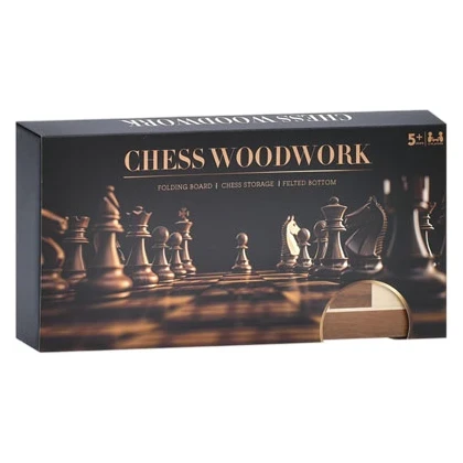 Шахматы 3339-121S, деревянная магнитная доска (40,5x40,5 см) Шахматы 3339-121S, деревянная магнитная доска (40,5x40,5 см)