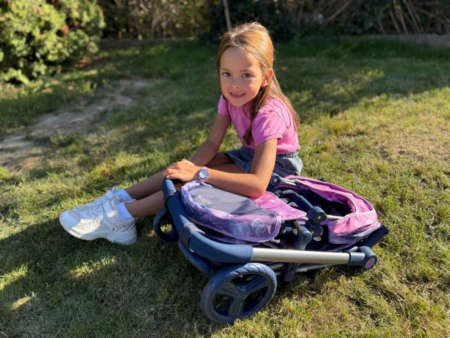 Коляска для ляльок DeCuevas 81776 Magic Bubble 3в1 (трансформер, люлька-перенесення, кошик, сумка)