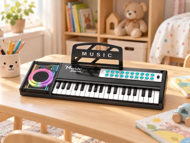 Детский синтезатор Musical Piano 209 (37 клавиш, микрофон, запись, USB, от сети/батареек) Детский синтезатор Musical Piano 209 (37 клавиш, микрофон, запись, USB, от сети/батареек)