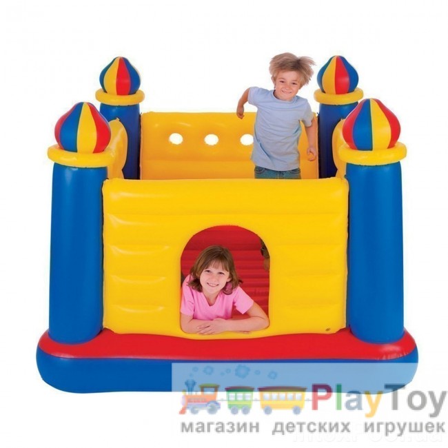 Детский надувной батут Intex (48259) Замок 175 х 175 х 135 см Детский надувной батут Intex (48259) Замок 175 х 175 х 135 см