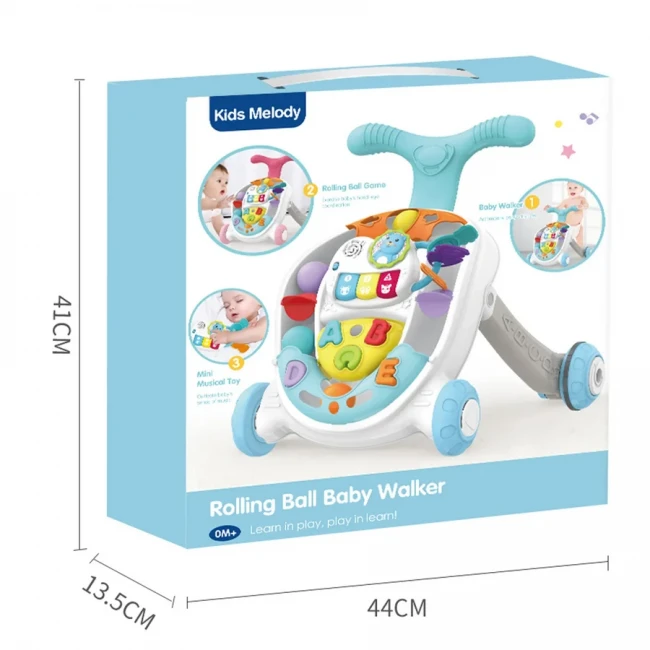 Ходунки-каталка Baby Walker 6656 (игровой центр)