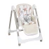 Стульчик-качели для кормления Bambi M 5897 Beige (укачивание, съемный столик, чехол, 4 колеса)