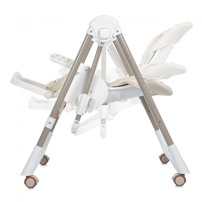 Стульчик-качели для кормления Bambi M 5897 Beige (укачивание, съемный столик, чехол, 4 колеса) Стульчик-качели для кормления Bambi M 5897 Beige (укачивание, съемный столик, чехол, 4 колеса)