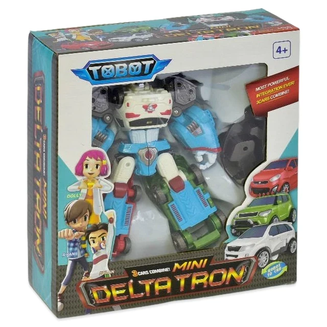 Трансформер Тобот Дельтатрон (520) 17 см, 3 машинки Трансформер Тобот Дельтатрон (520) 17 см, 3 машинки