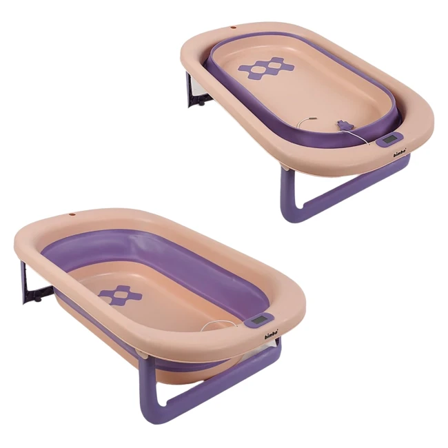 Ванночка детская Bimbo BM-30011, раскладная, термометр, матрас Ванночка детская Bimbo BM-30011, раскладная, термометр, матрас