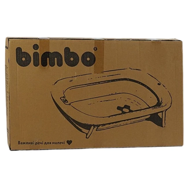 Ванночка детская Bimbo BM-30011, раскладная, термометр, матрас Ванночка детская Bimbo BM-30011, раскладная, термометр, матрас