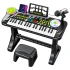 Детское пианино Musical Piano 205AC со стульчиком (37 клавиш, микрофон, запись, подсветка, от батареек) Детское пианино Musical Piano 205AC со стульчиком (37 клавиш, микрофон, запись, подсветка, от батареек)