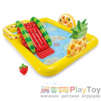 Детский надувной бассейн Intex (57158) Фрукты 244 х 191 x 91 см
