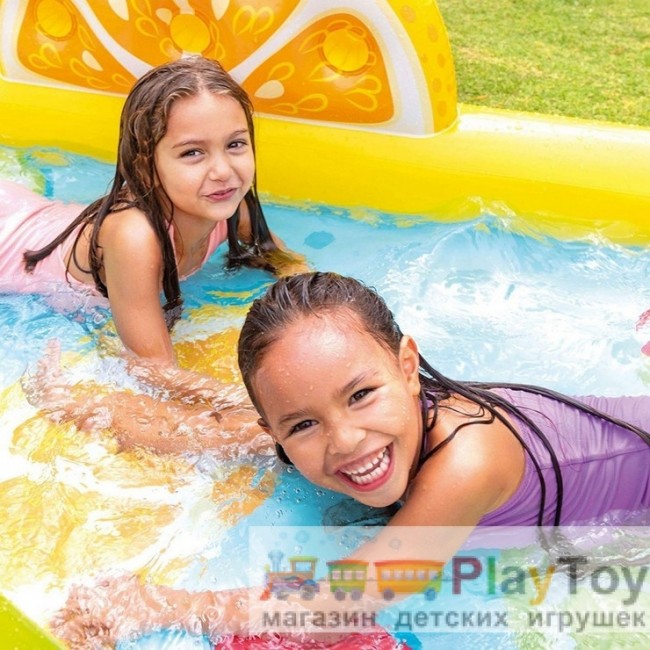 Детский надувной бассейн Intex (57158) Фрукты 244 х 191 x 91 см Детский надувной бассейн Intex (57158) Фрукты 244 х 191 x 91 см