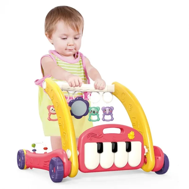 Ходунки-каталка коврик Rack & Walker 6014 2 в 1 (погремушки-подвески, пианино, мелодии, пальчиковые лабиринты) Ходунки-каталка коврик Rack & Walker 6014 2 в 1 (погремушки-подвески, пианино, мелодии, пальчиковые лабиринты)