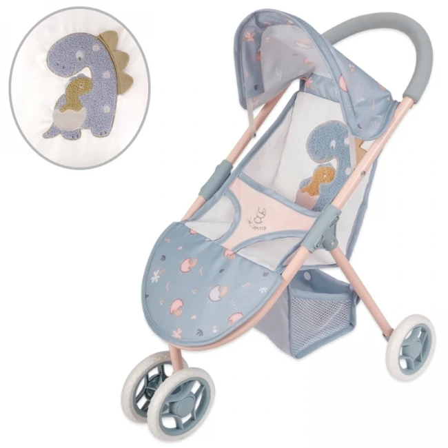 Коляска для кукол DeCuevas 90280 Coco (прогулочная, корзинка)