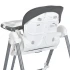 Стульчик-качели для кормления Bambi M 5897 Gray (укачивание, съемный столик, чехол, 4 колеса)