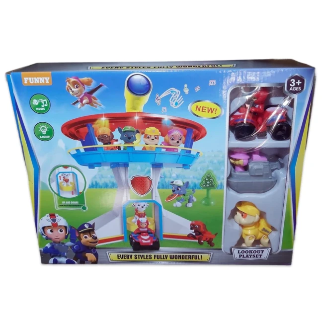 Игровой набор Щенячий патруль G561 "Башня наблюдения" (3 героя, лифт, свет, звук) Игровой набор Щенячий патруль G561 "Башня наблюдения" (3 героя, лифт, свет, звук)