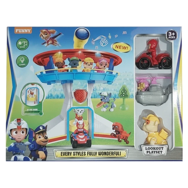 Ігровий набір Щенячий патруль G561 "Вежа спостереження" (3 героя, ліфт, світло, звук) Ігровий набір Щенячий патруль G561 "Вежа спостереження" (3 героя, ліфт, світло, звук)