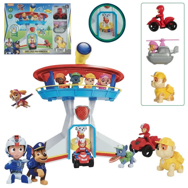 Ігровий набір Щенячий патруль G561 "Вежа спостереження" (3 героя, ліфт, світло, звук) Ігровий набір Щенячий патруль G561 "Вежа спостереження" (3 героя, ліфт, світло, звук)